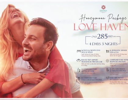 Honeymoon package LOVE HAVEN - 4 Days 3 Nights Only USD285++